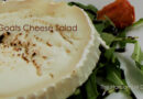 Grilled Goats Cheese Salad